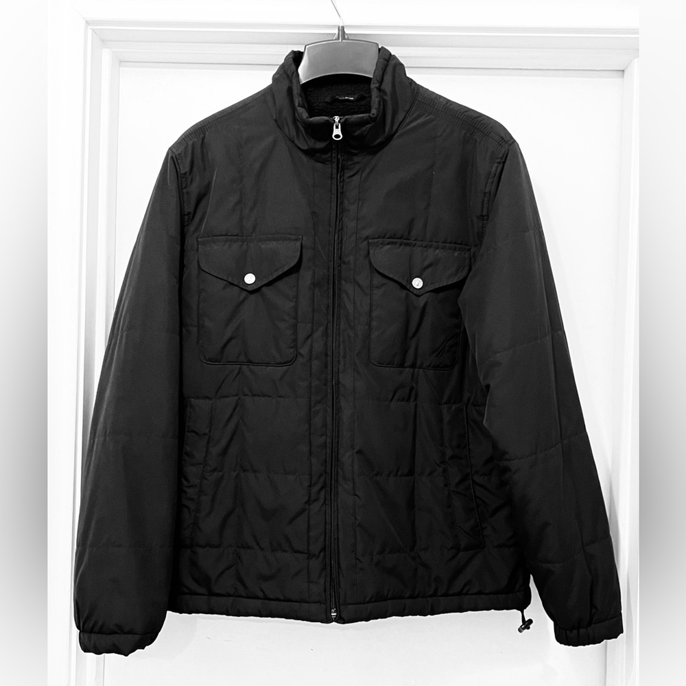 Men's Nautica Black Quilted Puffer Jacket